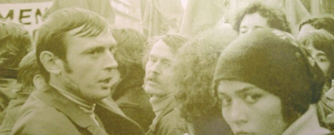 During a protest against US imperialism in Vietnam, Paris